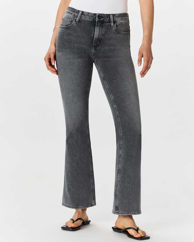 Greyed Out Luna Stretch Flare Jeans