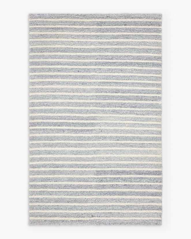 Grey/White Floyd Wool Rug