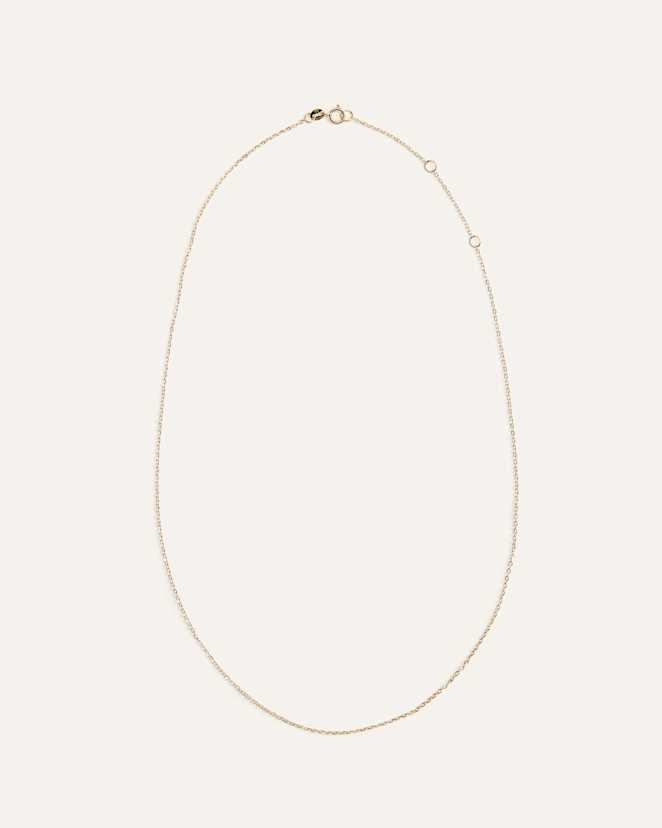 Yellow Gold 10K Gold Delicate Cable Chain Necklace