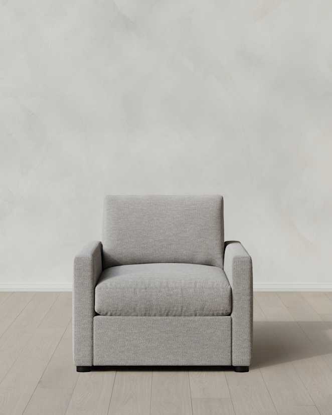 Fog Brennan Accent Chair in Performance Basketweave