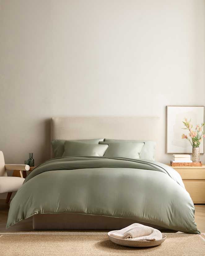 Sage Bamboo Deluxe Bedding Bundle
