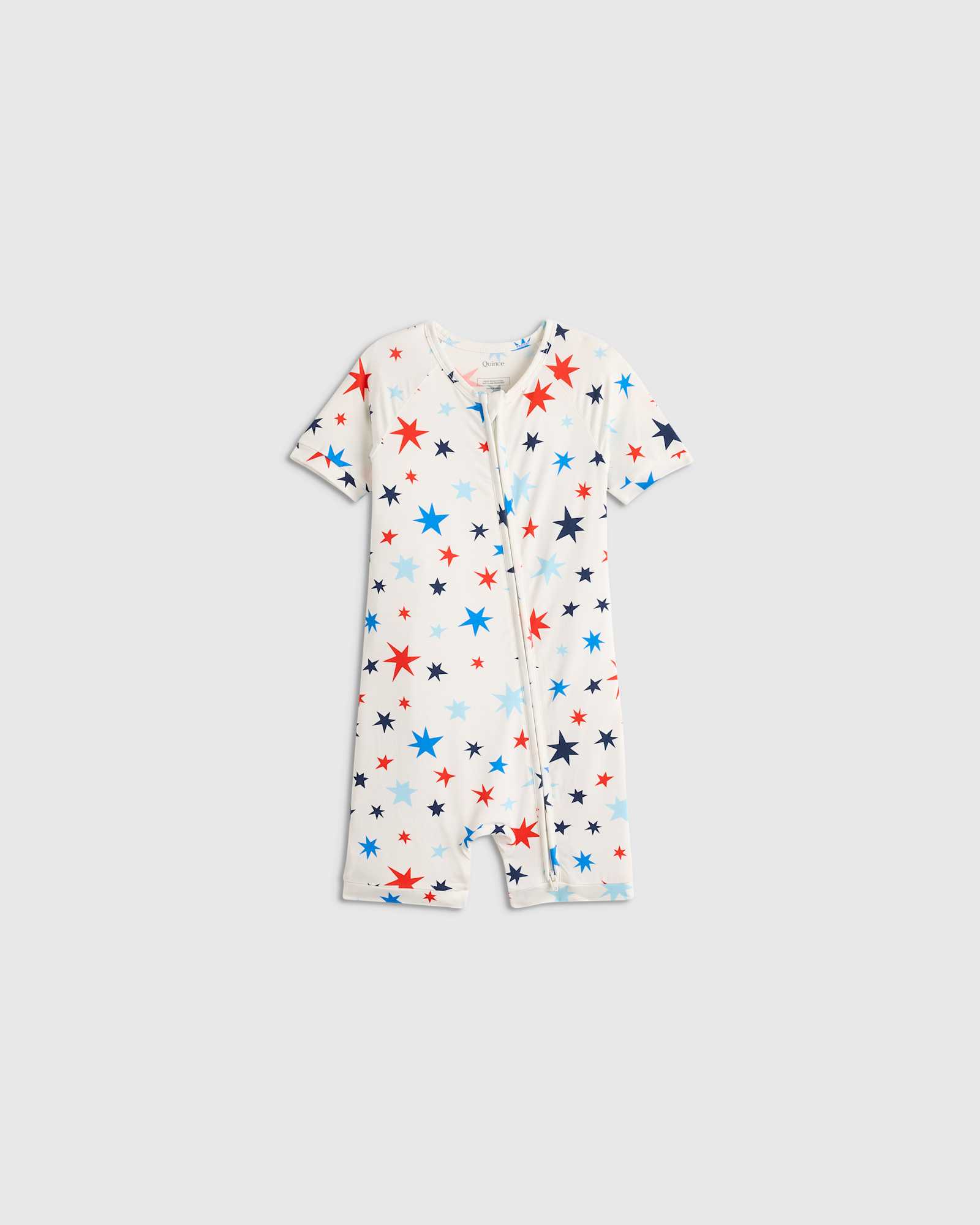 Star Burst Bamboo Shortie Onesie Pajama
