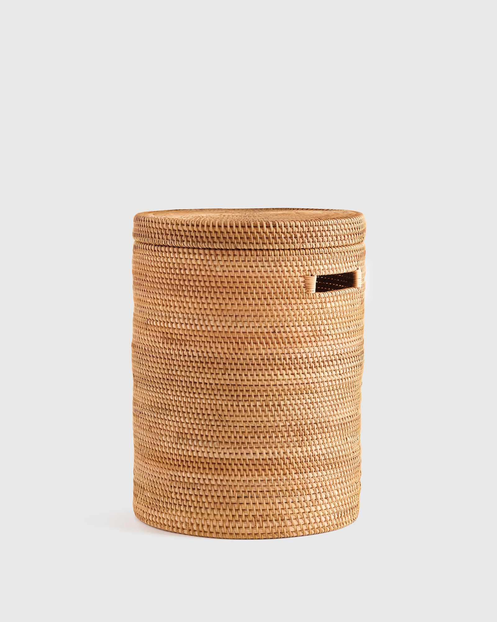 Natural Handwoven Rattan Hamper