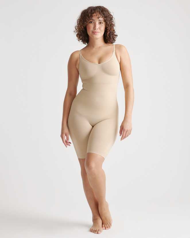 Clay Sculpting Mid-Thigh Bodysuit