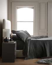 BambooViscoseChannelQuiltSet Charcoal 196 BambooViscoseChannelQuiltSet Charcoal 196