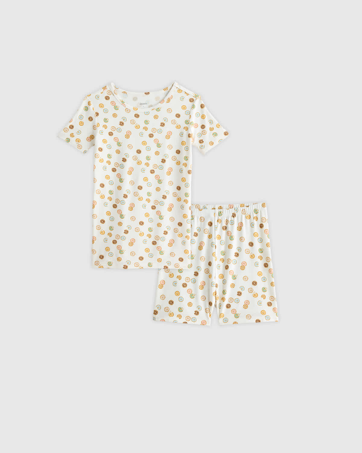 yummy-donuts Bamboo Short Sleeve and Shorts Pajama Set