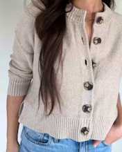 Cotton-Cropped-Cardigan Cement Marl AIMEE-REIFF 4x5 Thumbnail