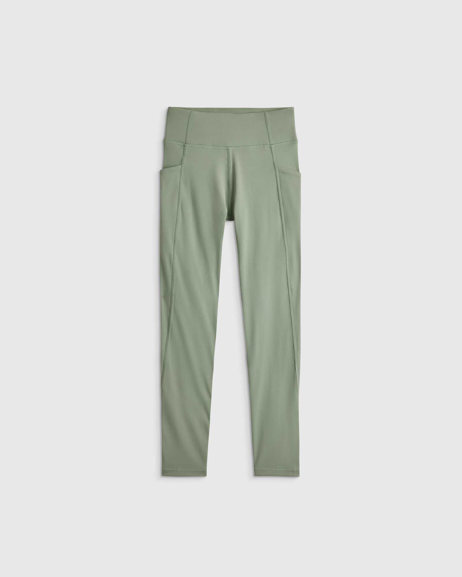 sea-spray-green Girls Ultra-Form Pocket Leggings