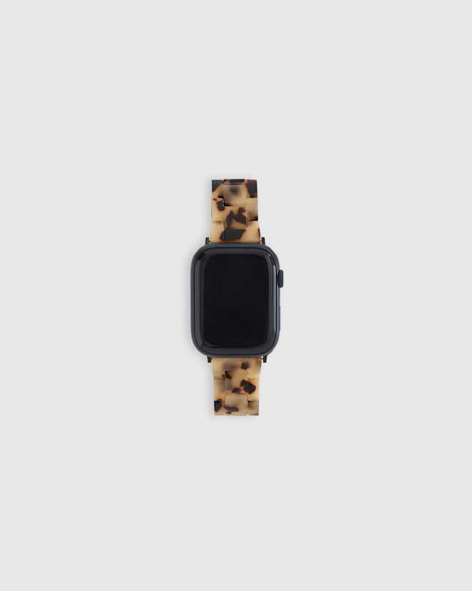 Tan Tortoise Acetate Smartwatch Band