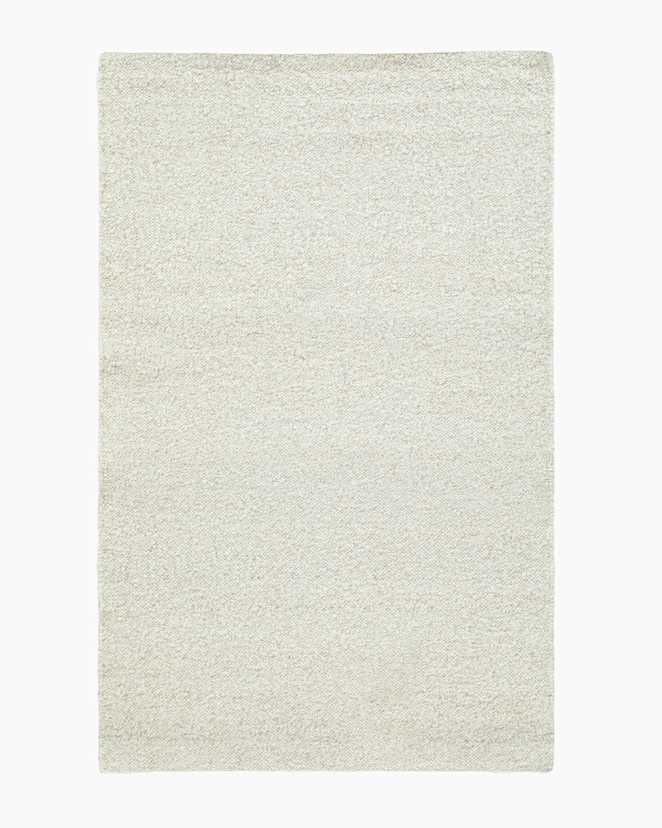 Ivory Liam Handwoven Wool Boucle Rug