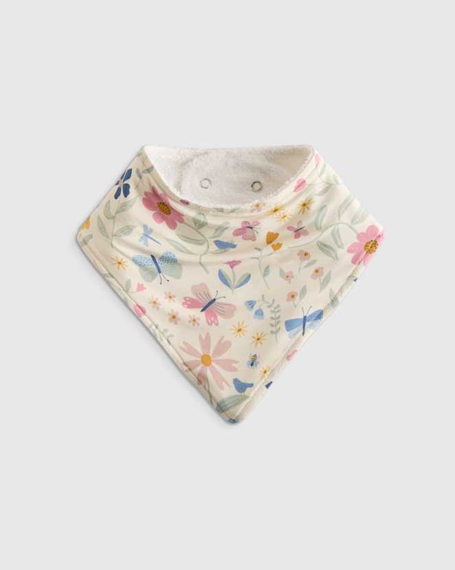 Wildflower Dreams Baby Bamboo Bib