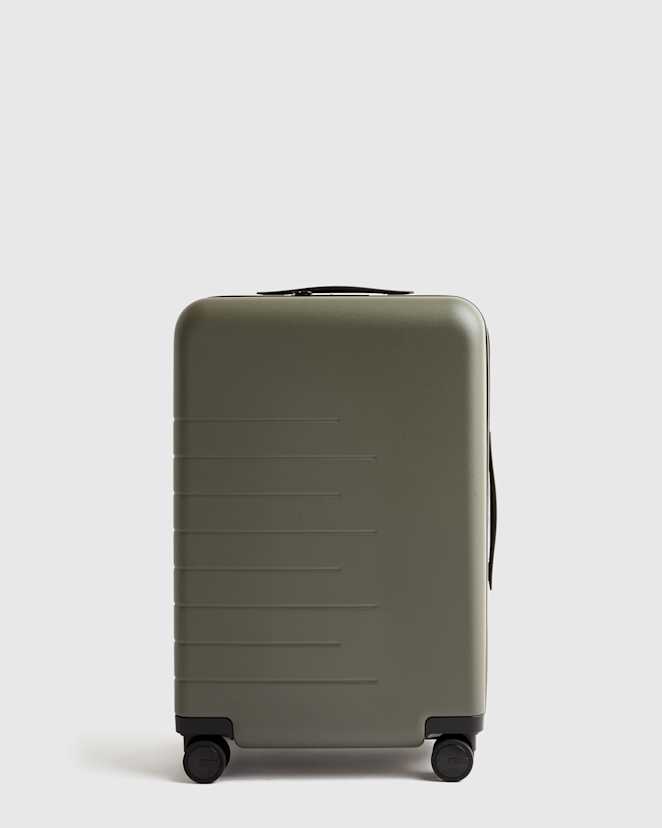 Olive Expandable Carry-On Suitcase