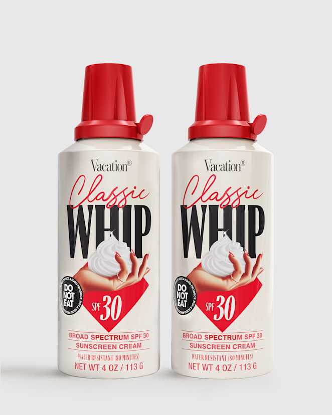 No Color Classic Whip SPF 30 (2-Pack) by Vacation®