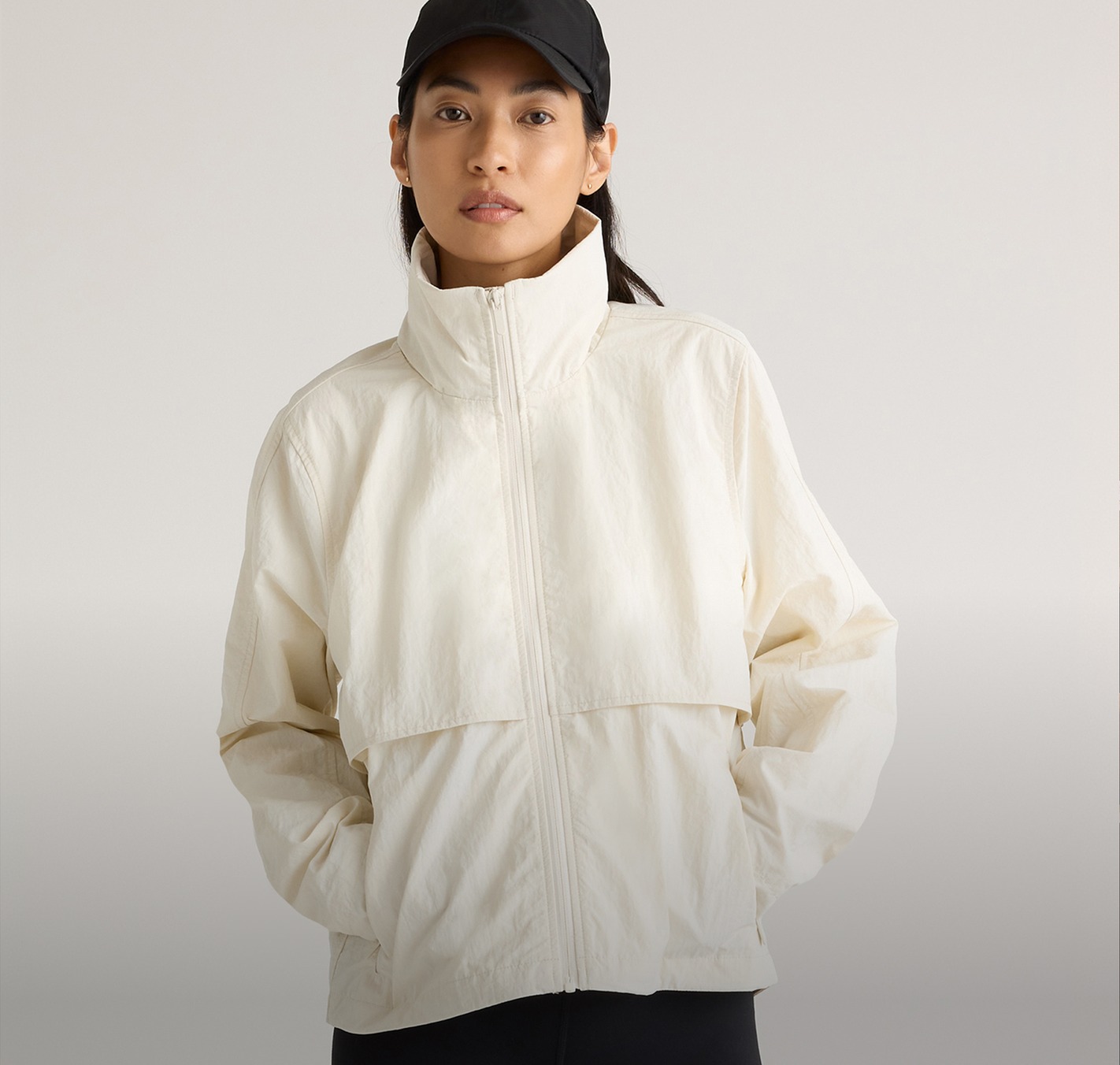 Take it outside — women's activewear, UK homepage Container 3, Sep 2026