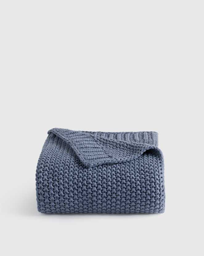 Mineral Cotton Fisherman Throw