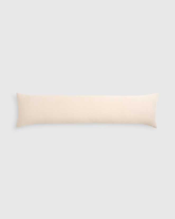 Natural European Linen Oversized Lumbar Pillow Cover