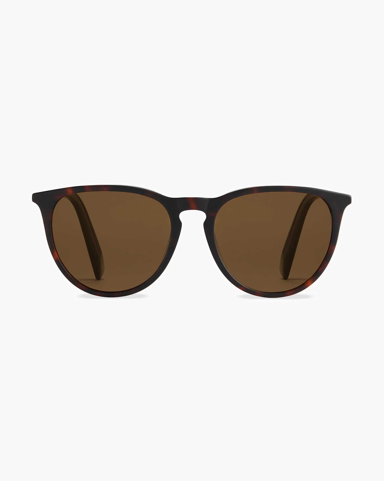 Emily Polarized Acetate Sunglasses Brown 1