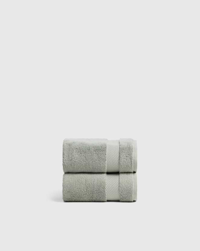 Eucalyptus Turkish Ultra Plush Hand Towel (Set of 2)