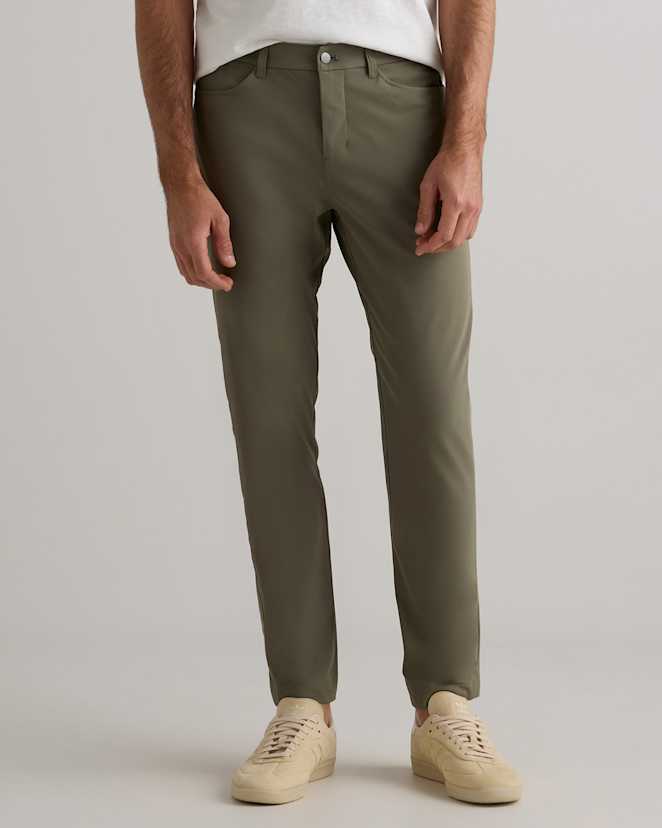 Faded Cargo Green Everyday 5-Pocket Tech Pants