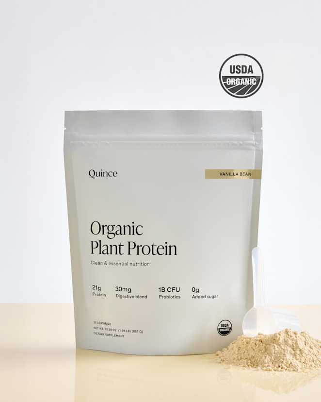 Vanilla Bean Certified Organic Plant Protein