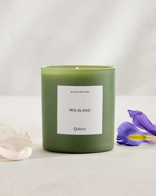No Color Iris Blanc Candle