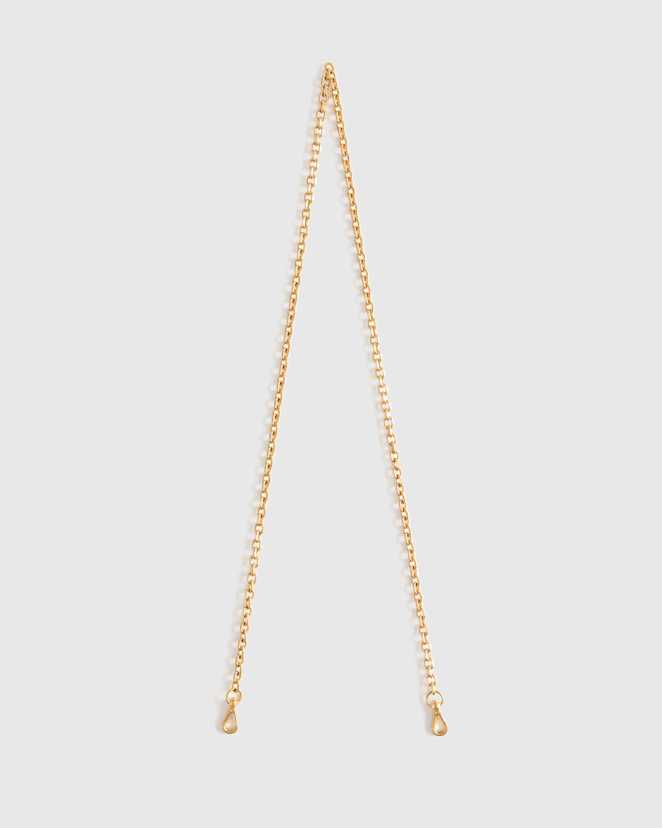 Antique Gold Chain Crossbody Strap