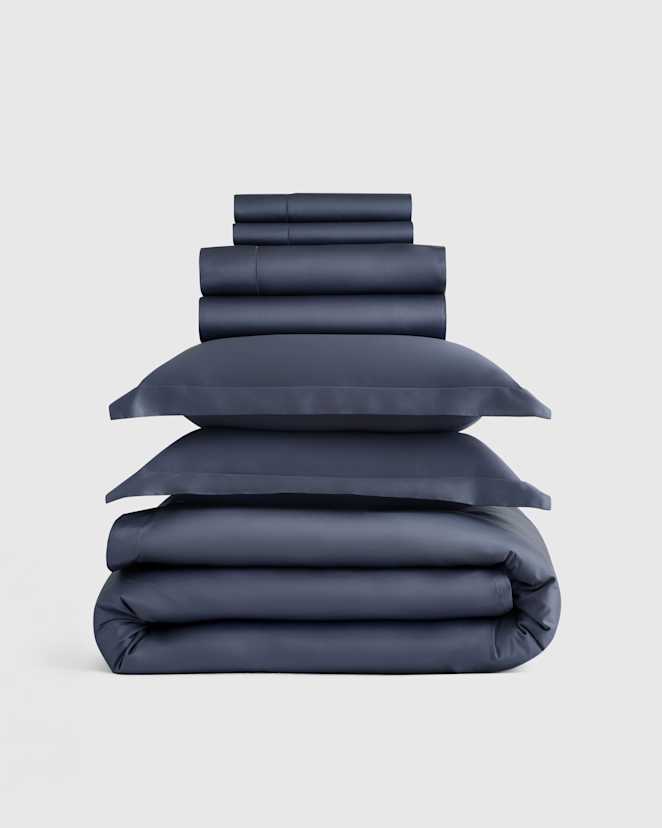 Mineral Signature Giza Cotton Sateen Deluxe Bedding Bundle