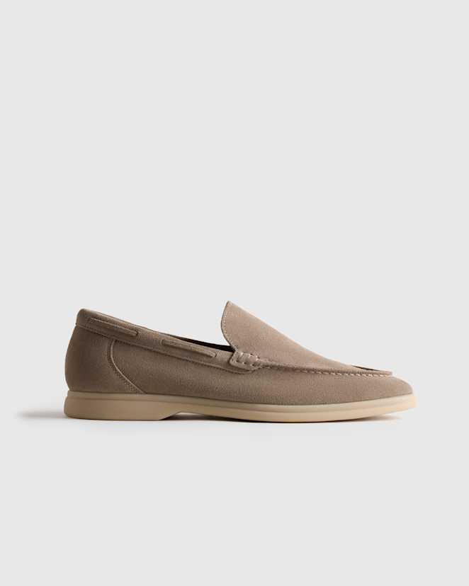 Smoke Soft Suede Mariner Loafer