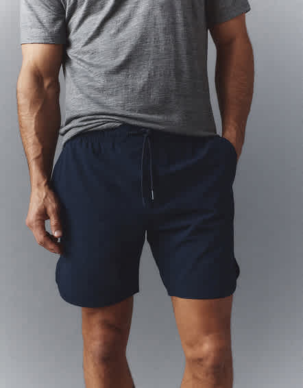 Navy Performance Tech Shorts - 7.5"