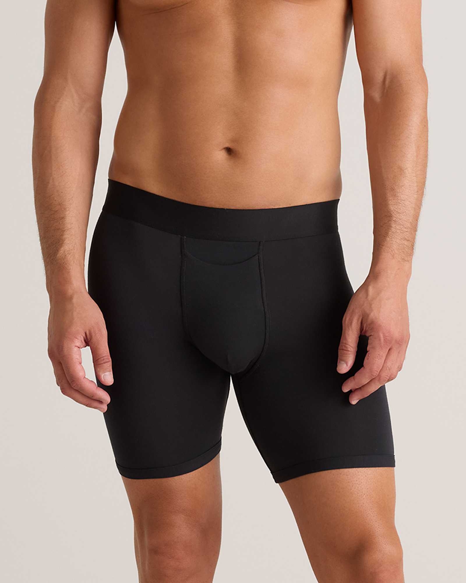 Black Micromodal 6" Boxer Brief (3-pack)