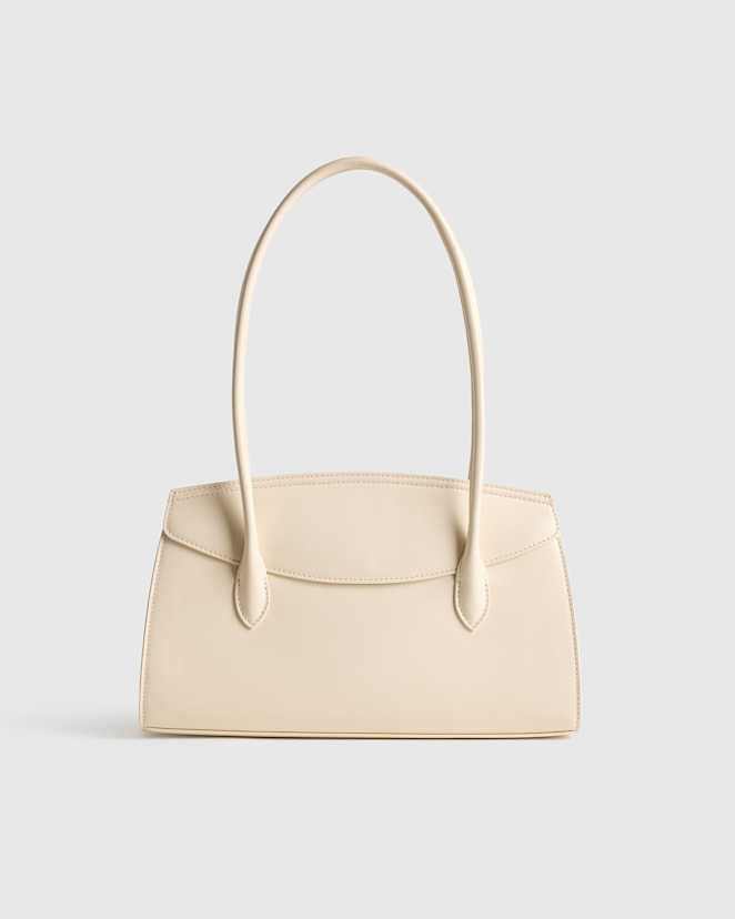 Soft Ivory Amelie Shoulder Bag