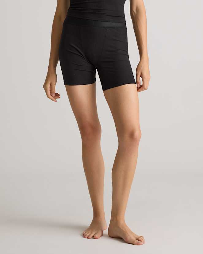 Black Tencel Rib Knit Lounge Boxer (3-pack)