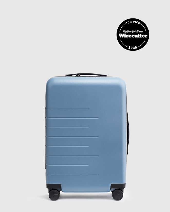 Blue Carry-On Suitcase