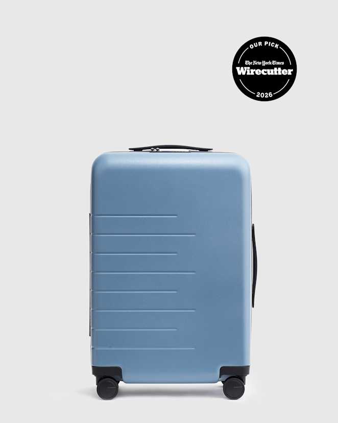 Blue Carry-On Suitcase
