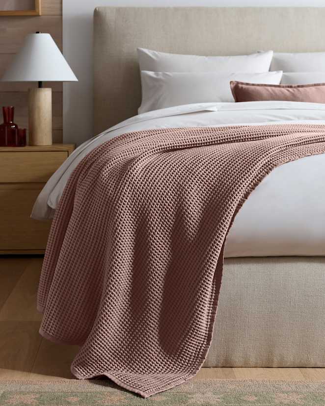 Fig Organic Waffle Bed Blanket