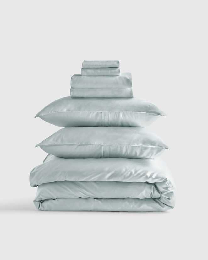 Mist Bamboo Deluxe Bedding Bundle