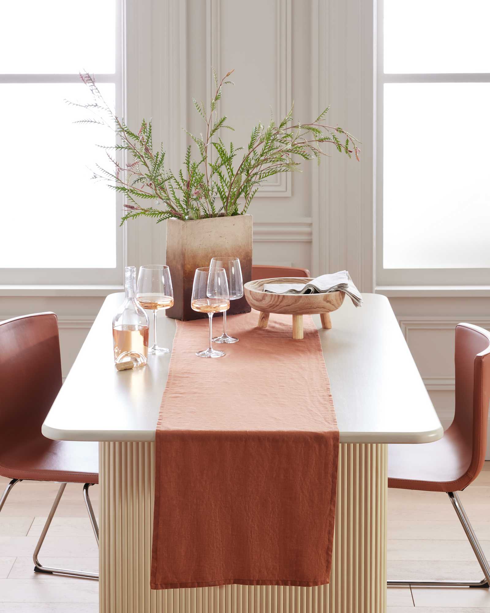 table runner Terracota