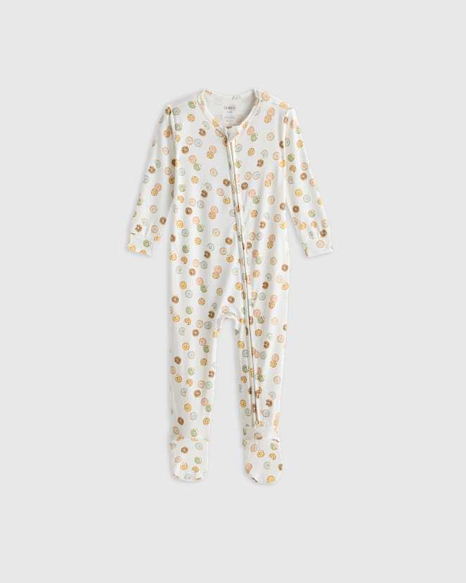Yummy Donuts Bamboo Footie Pajama