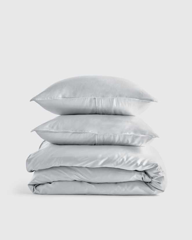 Mist Bamboo Duvet Cover Set