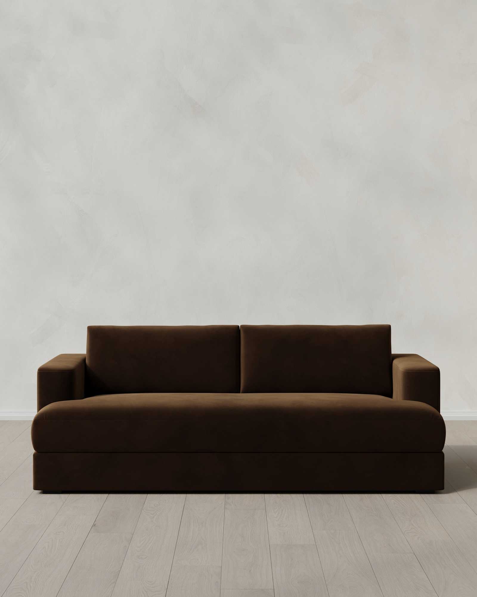 7ft-80-MIDSOFA Performance Velvet Java