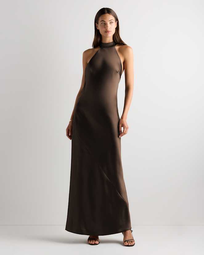 Hot Fudge Catalina Stretch Satin Dress