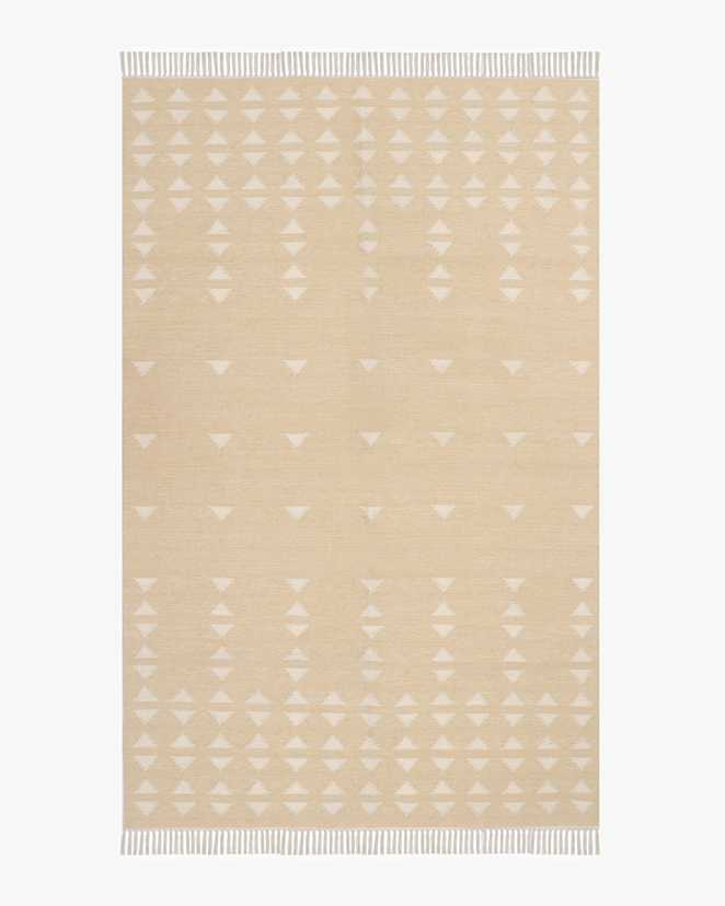 Natural Shay Wool Kilim Rug