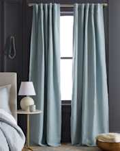 Curtains EuropeanLinenBlackout LightBlue 558