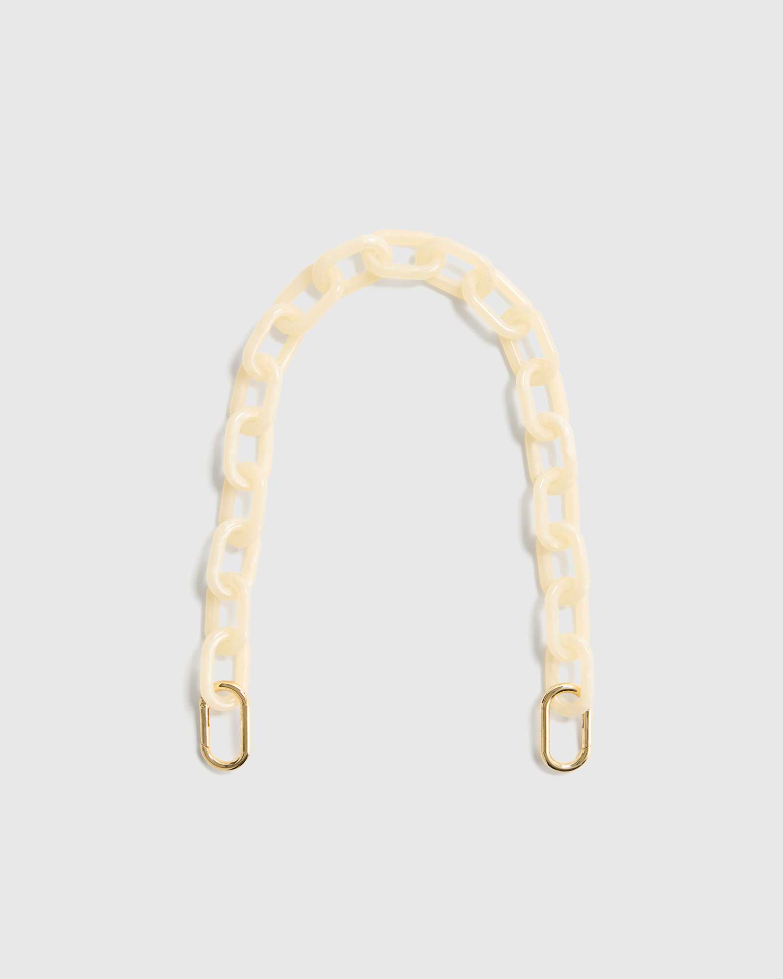 cream Resin Shoulder Strap