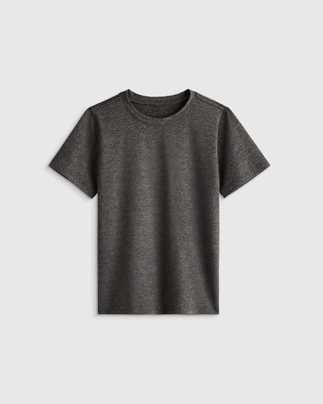 Charcoal Flowknit Breeze Tee