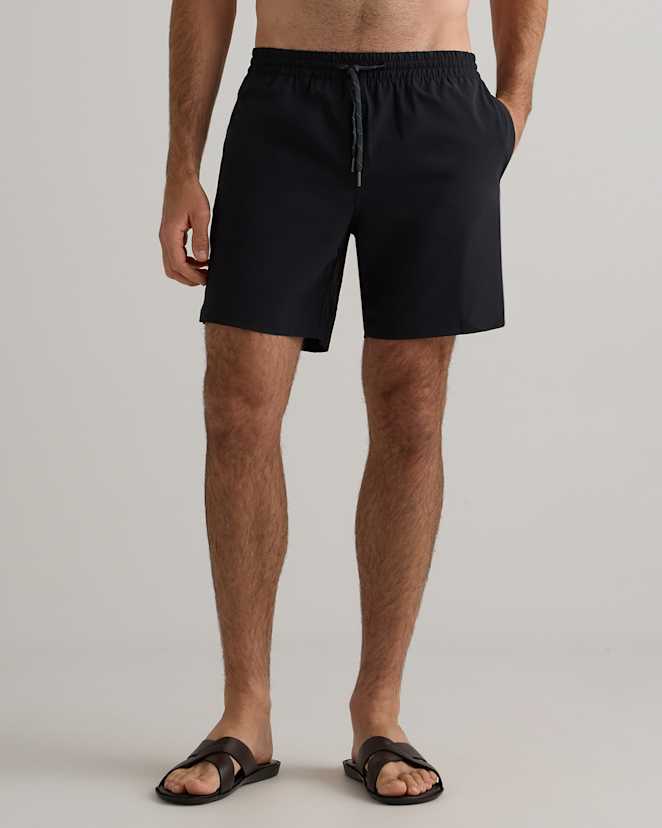 Black Italian Swim Trunk