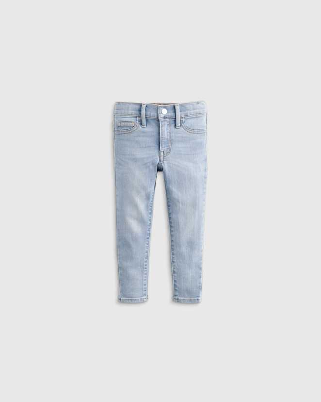 Light Wash Girls EcoStretch Super Skinny Jeans