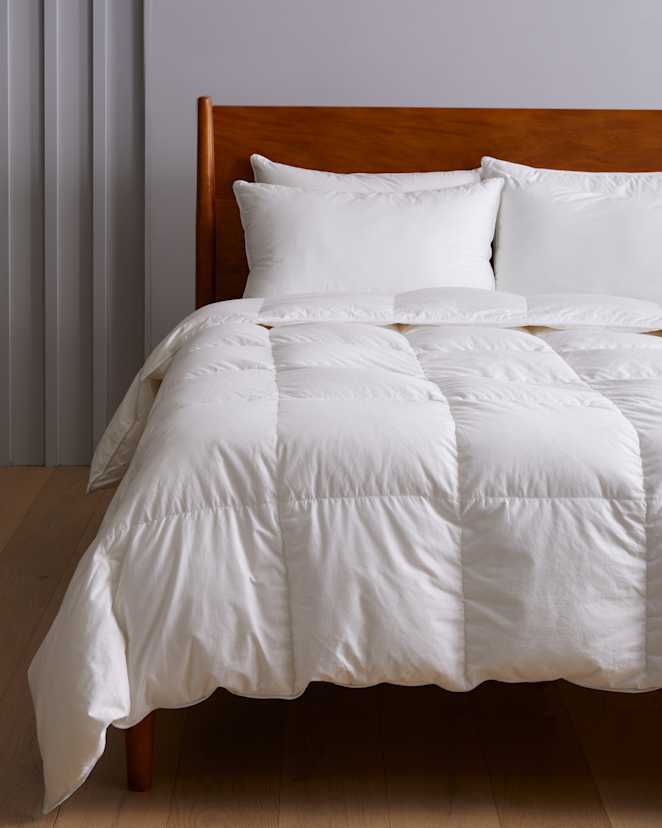 White Lightweight Premium Down Alternative Duvet Insert