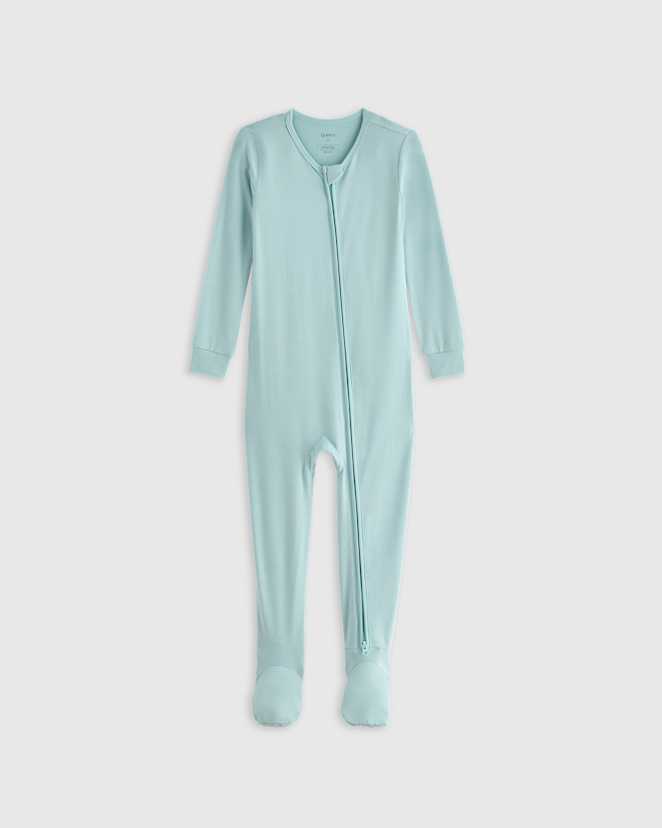Sage Mist Bamboo Footie Pajama