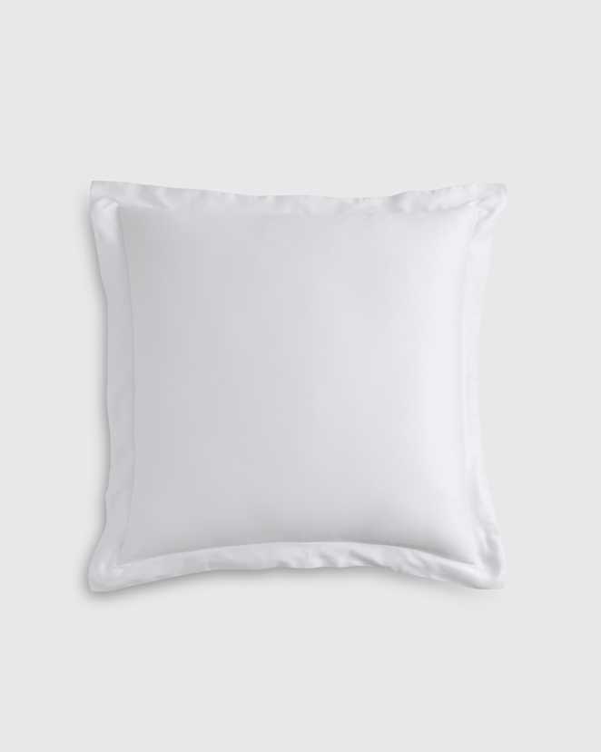 White Signature Giza Cotton Sateen Euro Sham